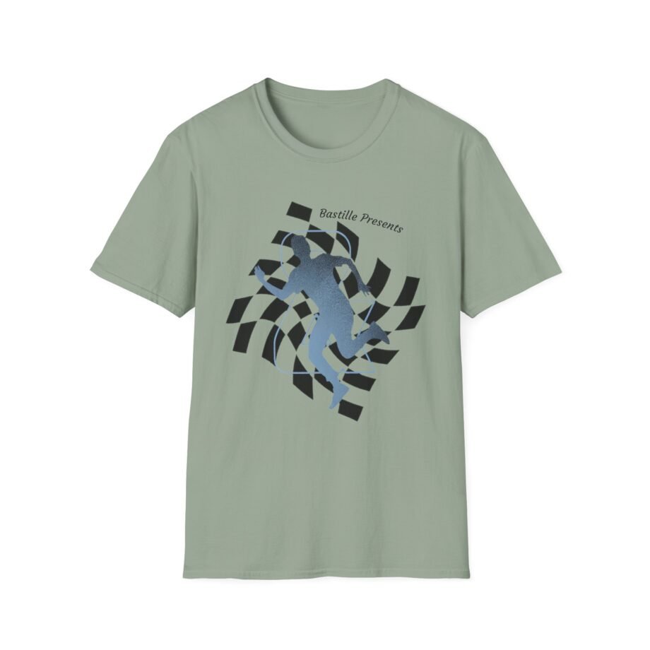 Bastille Checkered Man Unisex Softstyle T-Shirt