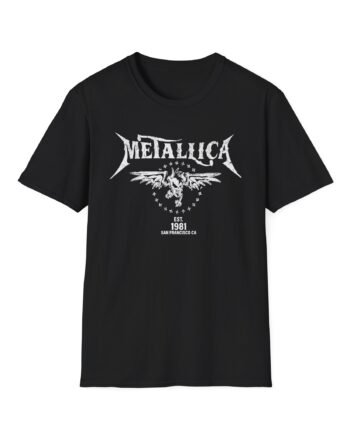 Metallica Est. 1981 Unisex Softstyle T-Shirt