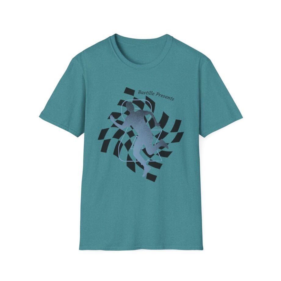 Bastille Checkered Man Unisex Softstyle T-Shirt