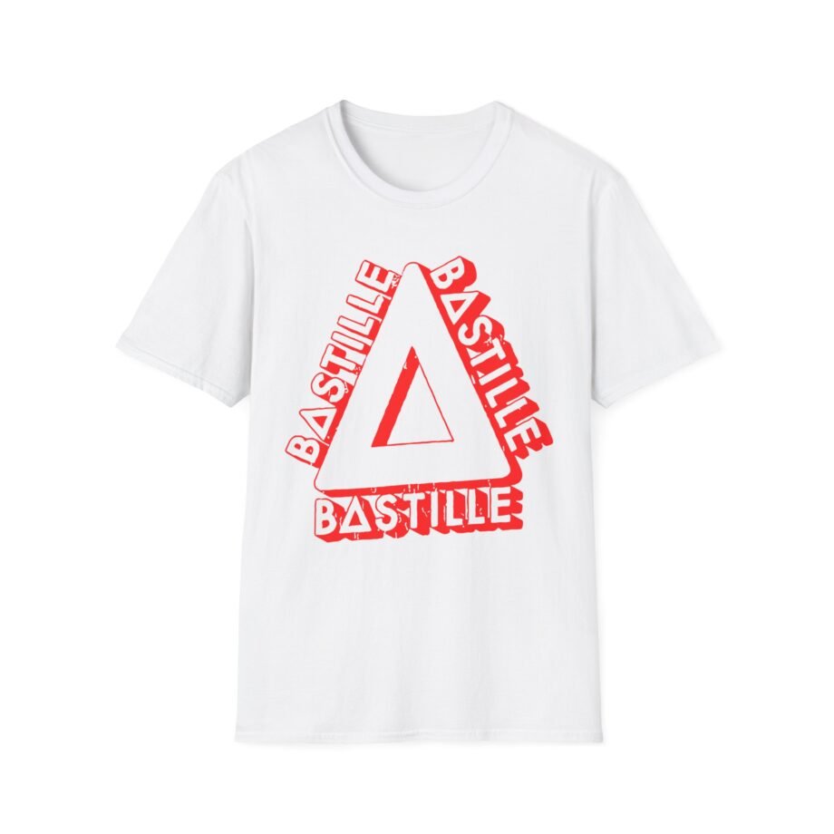 Bastille 3d Triangle Unisex Softstyle T-Shirt