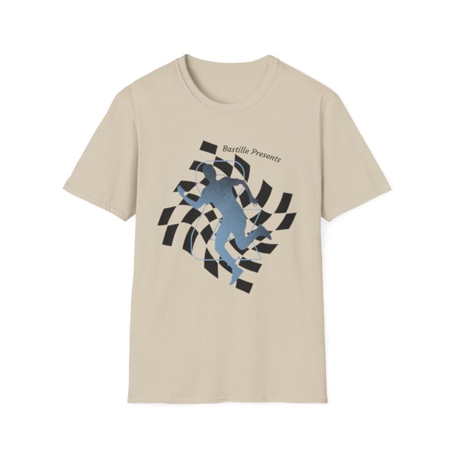 Bastille Checkered Man Unisex Softstyle T-Shirt