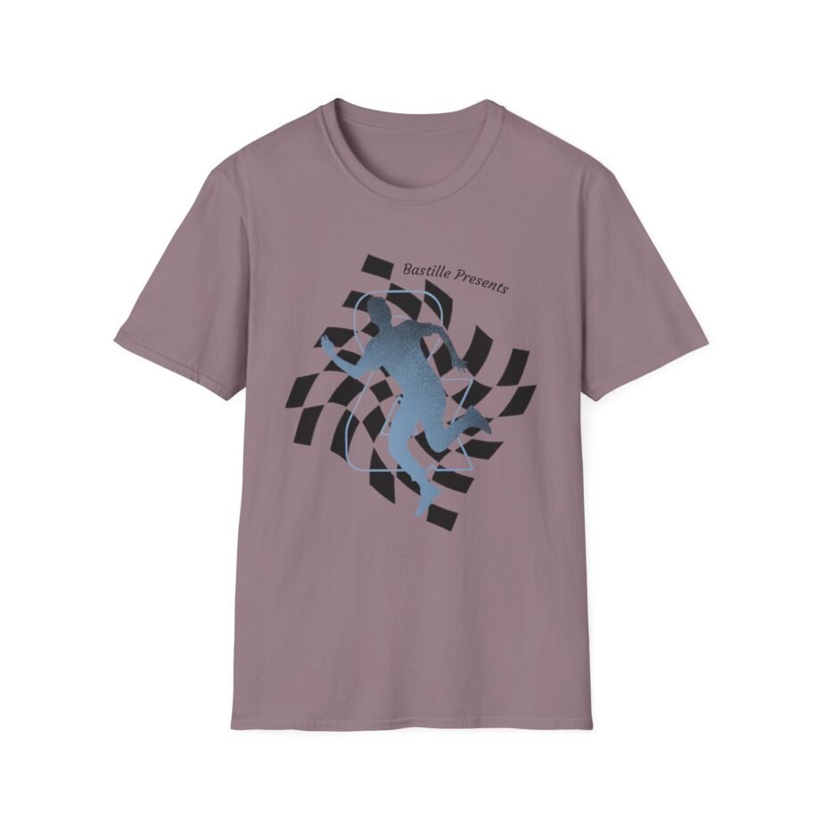 Bastille Checkered Man Unisex Softstyle T-Shirt