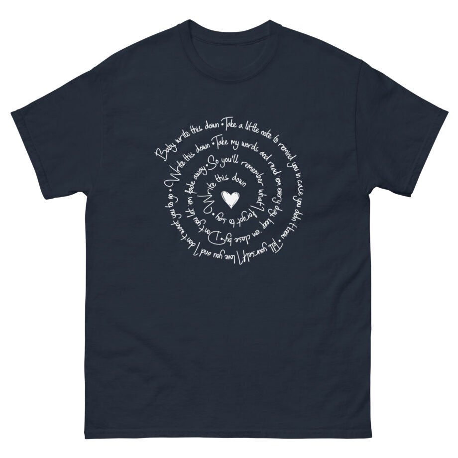 George Strait Wine Write This Down Unisex classic tee