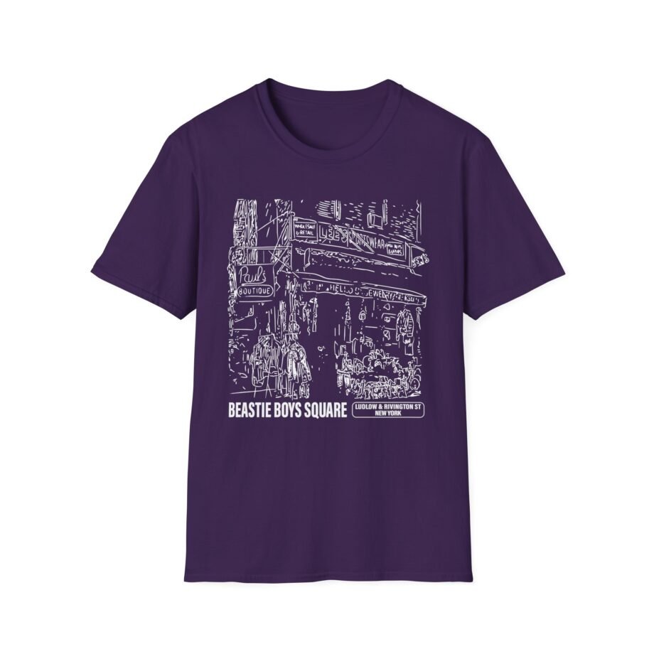 The Beastie Square Corner Unisex Softstyle T-Shirt