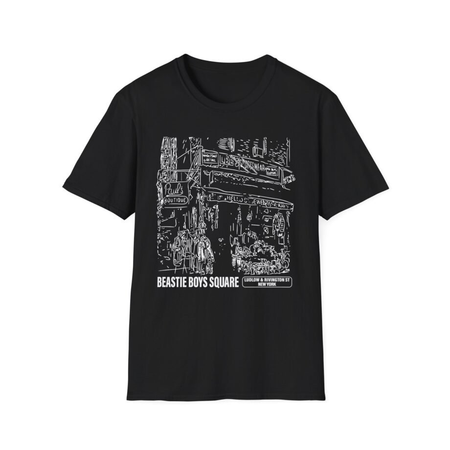 The Beastie Square Corner Unisex Softstyle T-Shirt
