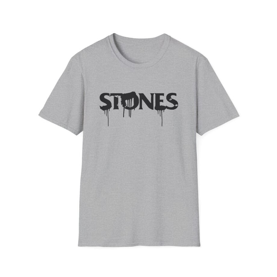RS Paint It Black Drip Unisex Softstyle T-Shirt