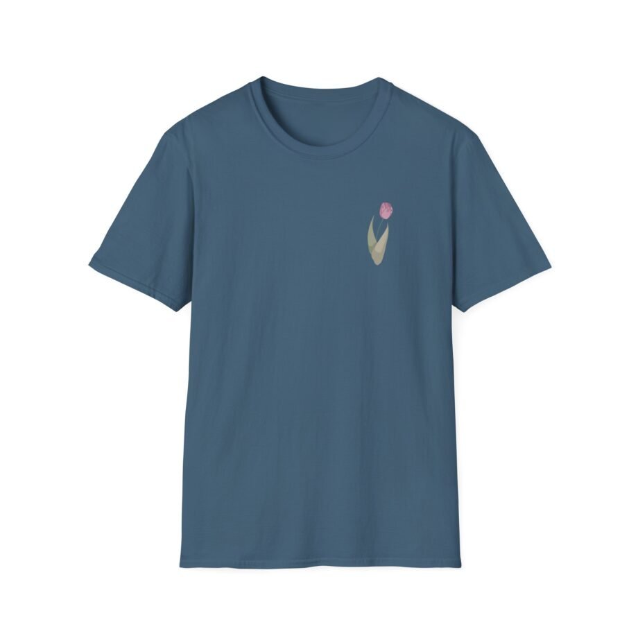 Guqqie Pink Tulip Unisex Softstyle T-Shirt