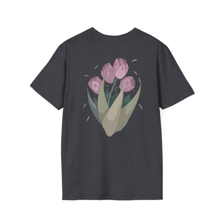Guqqie Pink Tulip Unisex Softstyle T-Shirt