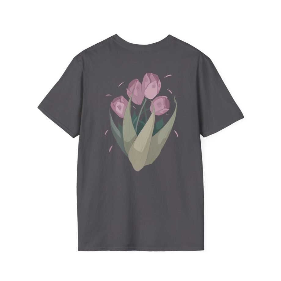 Guqqie Pink Tulip Unisex Softstyle T-Shirt