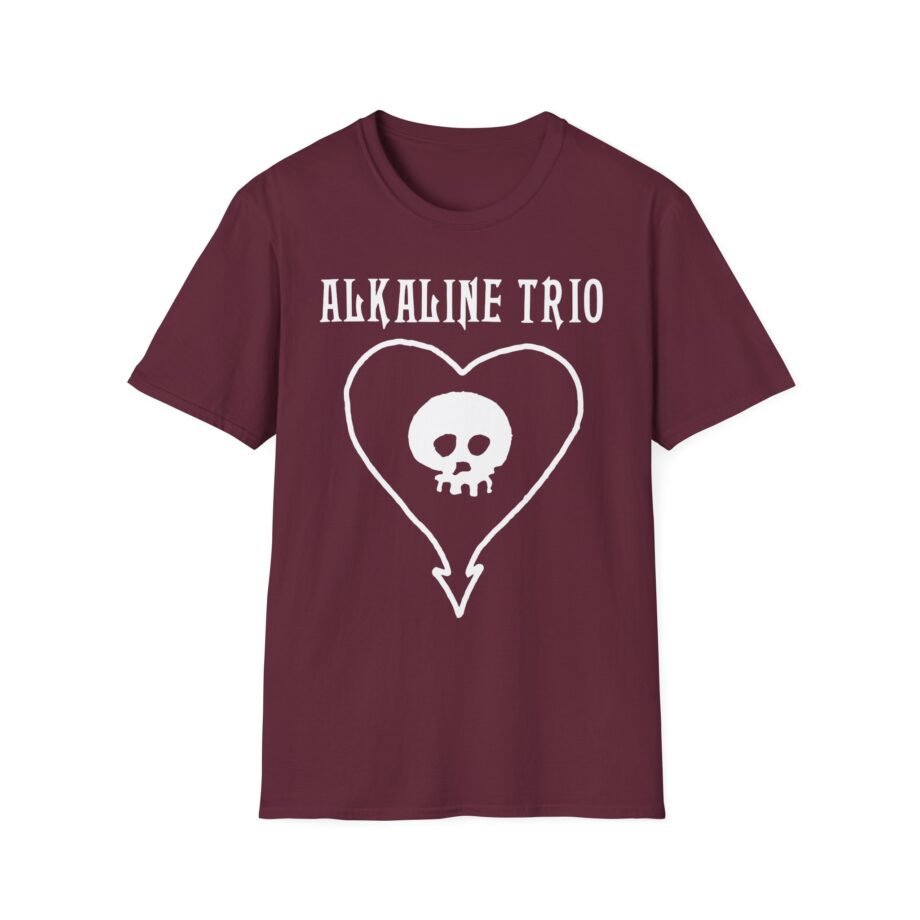 Alkaline Trio Heartskull Unisex Softstyle T-Shirt