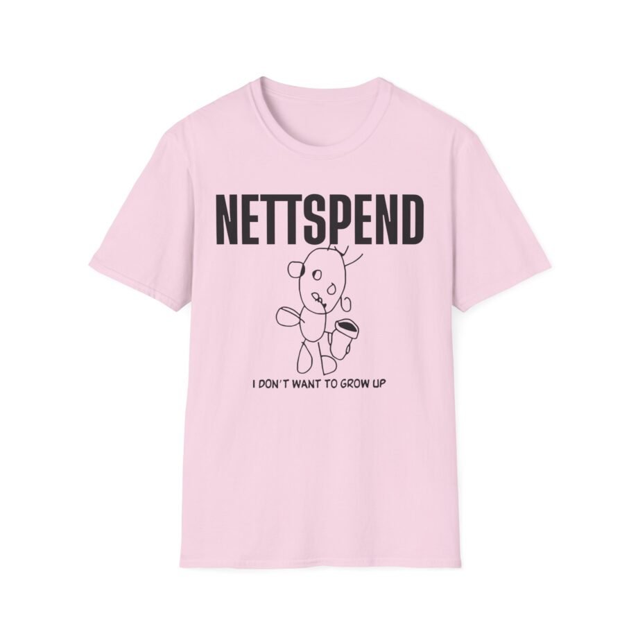 Nettspend I Dont Want to Grow Up Unisex Softstyle T-Shirt