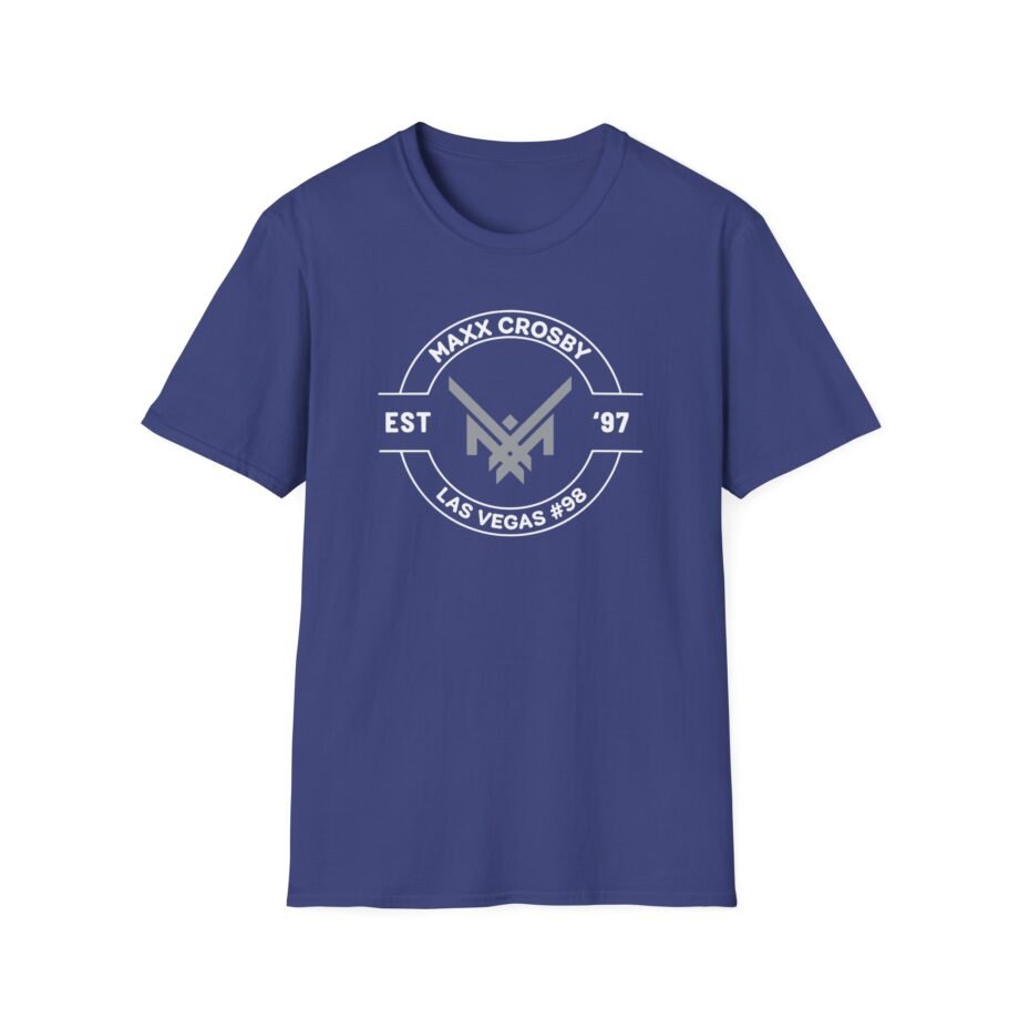 Maxx Crosby Logo Unisex Softstyle T-Shirt