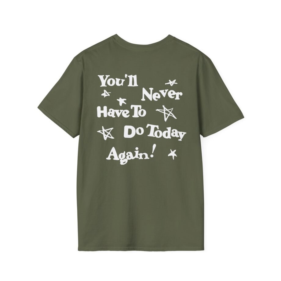 Alex Warren You’ll Never Have to Do Today Again Unisex Softstyle T-Shirt