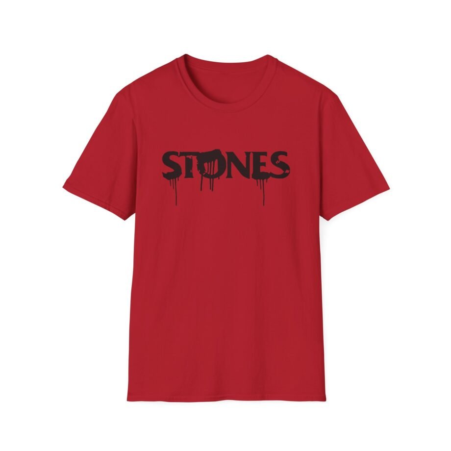 RS Paint It Black Drip Unisex Softstyle T-Shirt