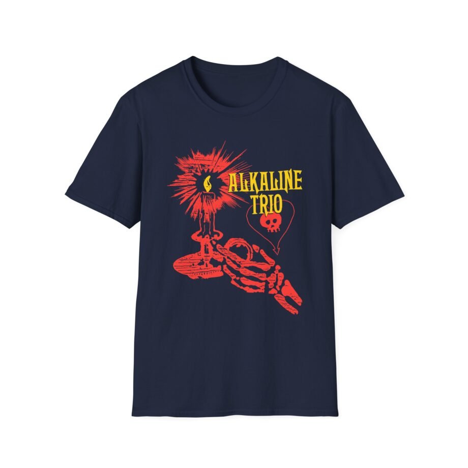 Alkaline Trio Skele Candle Unisex Softstyle T-Shirt