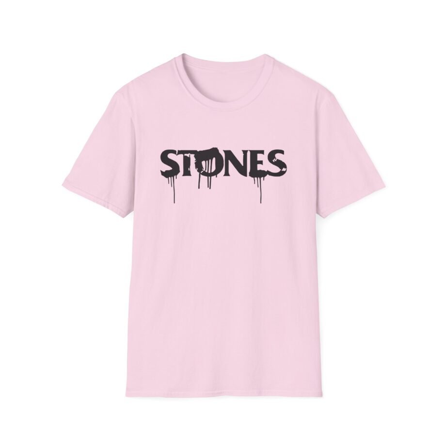 RS Paint It Black Drip Unisex Softstyle T-Shirt