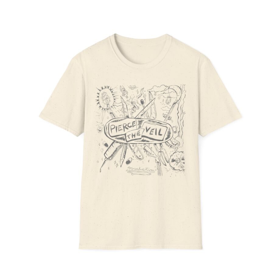 Pierce the Veil Misadventures Unisex Softstyle T-Shirt