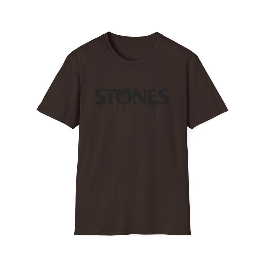 RS Paint It Black Drip Unisex Softstyle T-Shirt