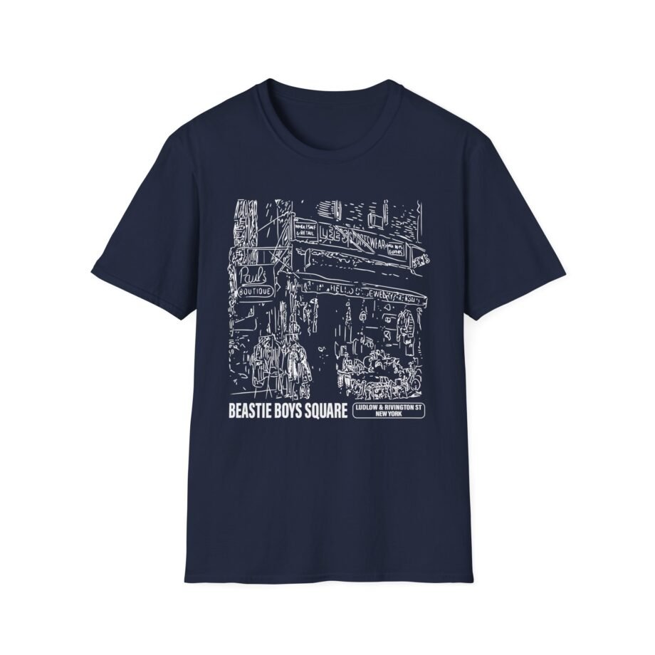 The Beastie Square Corner Unisex Softstyle T-Shirt