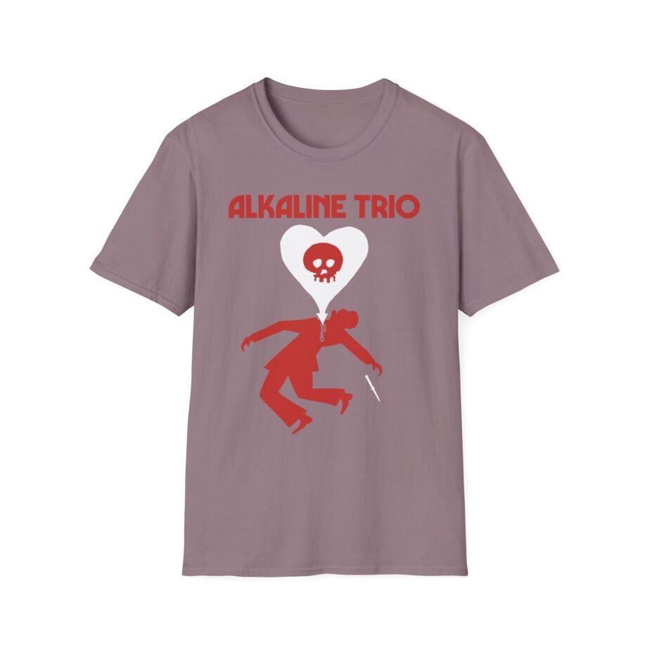 Alkaline Trio Heart Attack Unisex Softstyle T-Shirt