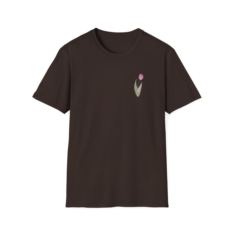 Guqqie Pink Tulip Unisex Softstyle T-Shirt
