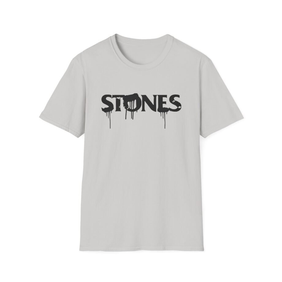RS Paint It Black Drip Unisex Softstyle T-Shirt