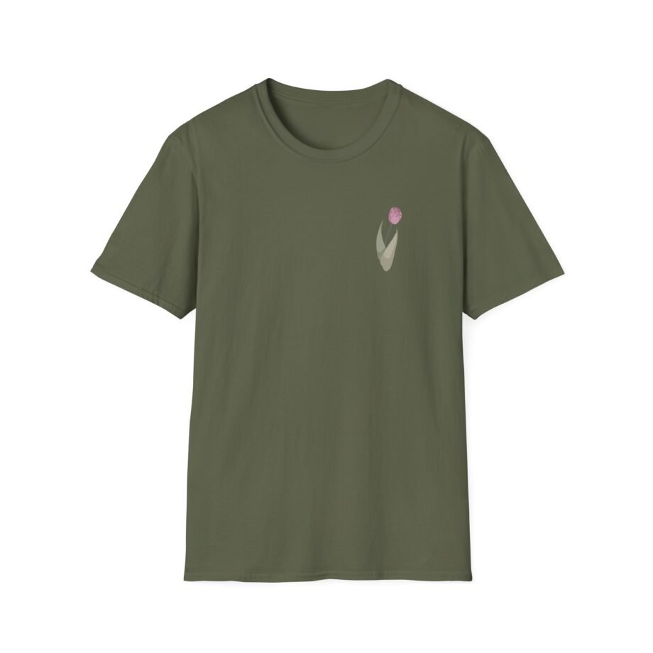 Guqqie Pink Tulip Unisex Softstyle T-Shirt