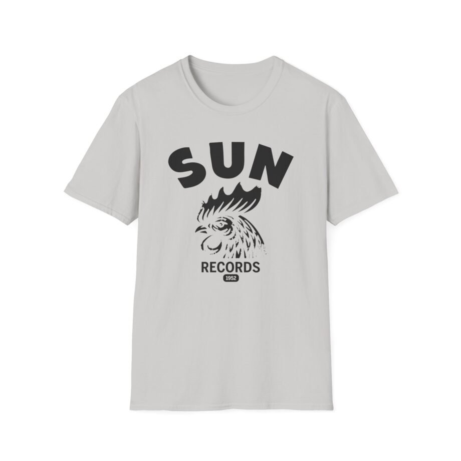 Sun Records Gritty Rooster Ringer Unisex Softstyle T-Shirt