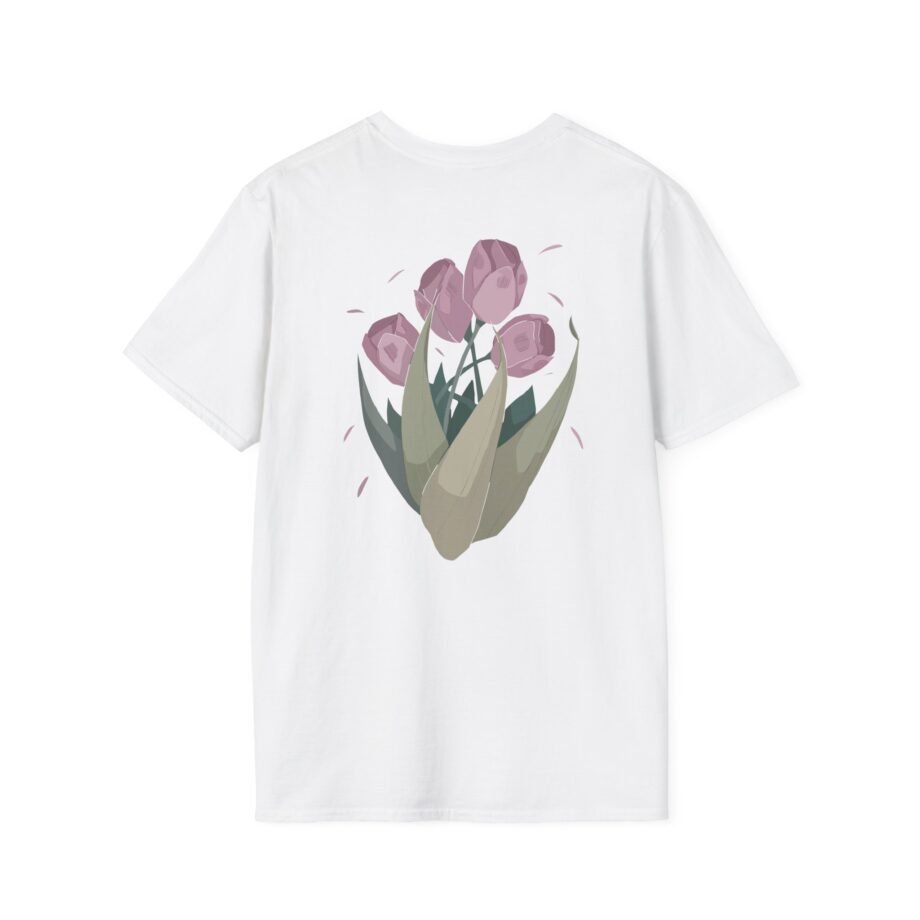 Guqqie Pink Tulip Unisex Softstyle T-Shirt