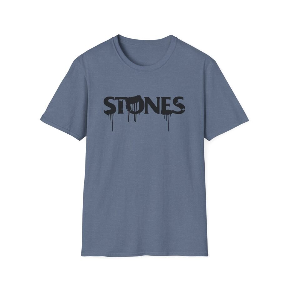 RS Paint It Black Drip Unisex Softstyle T-Shirt