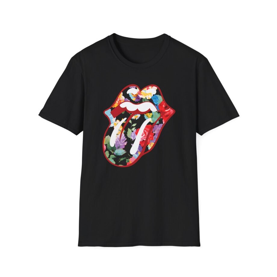 RS Floral Tongue Unisex Softstyle T-Shirt