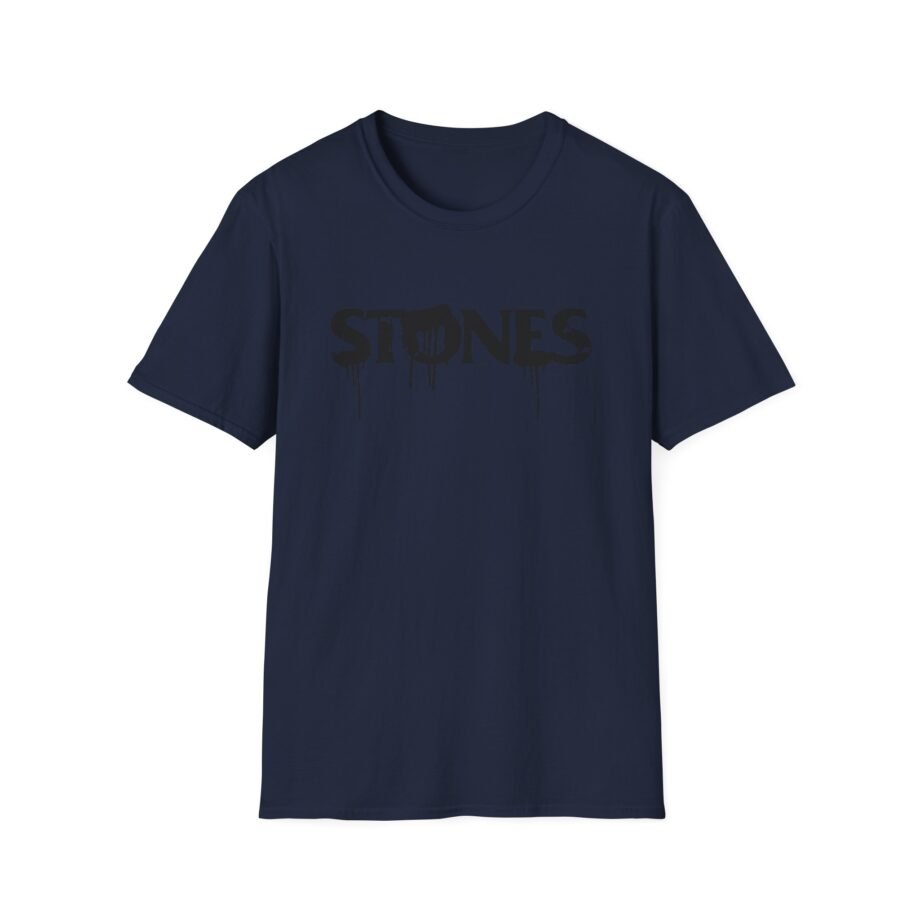 RS Paint It Black Drip Unisex Softstyle T-Shirt