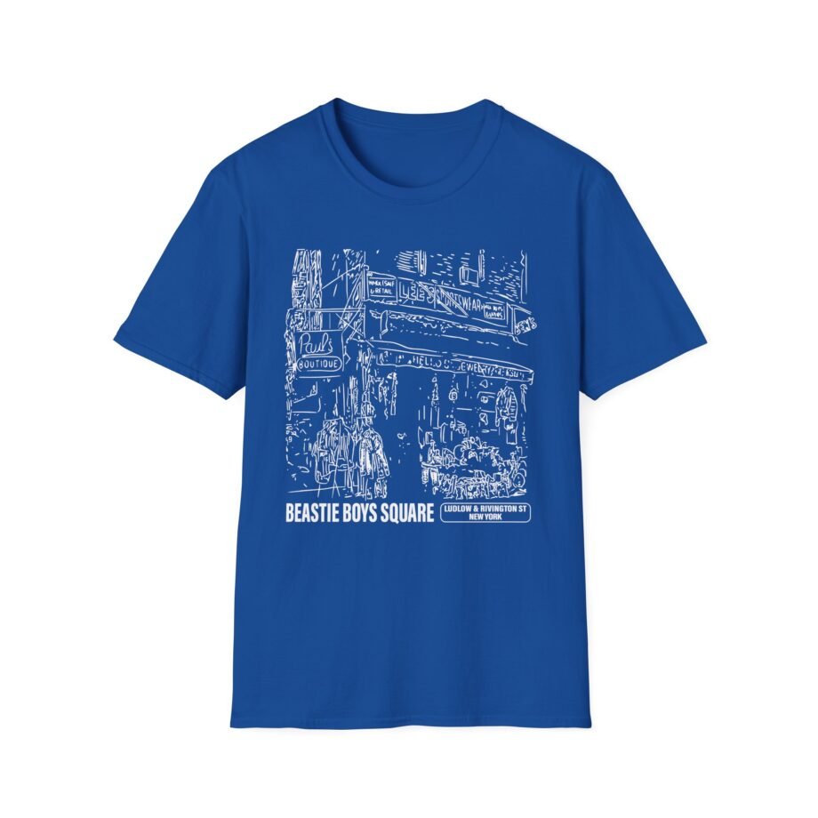 The Beastie Square Corner Unisex Softstyle T-Shirt