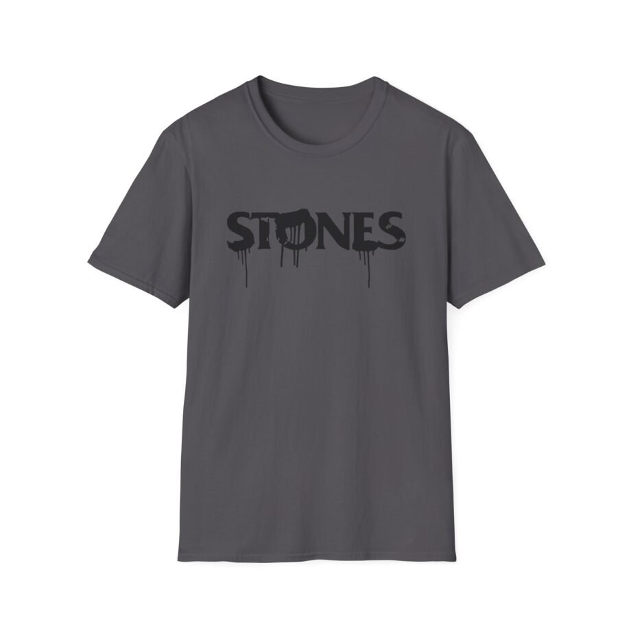 RS Paint It Black Drip Unisex Softstyle T-Shirt
