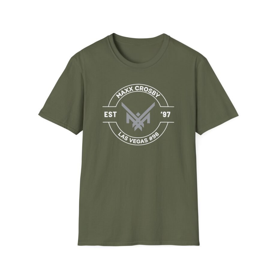Maxx Crosby Logo Unisex Softstyle T-Shirt