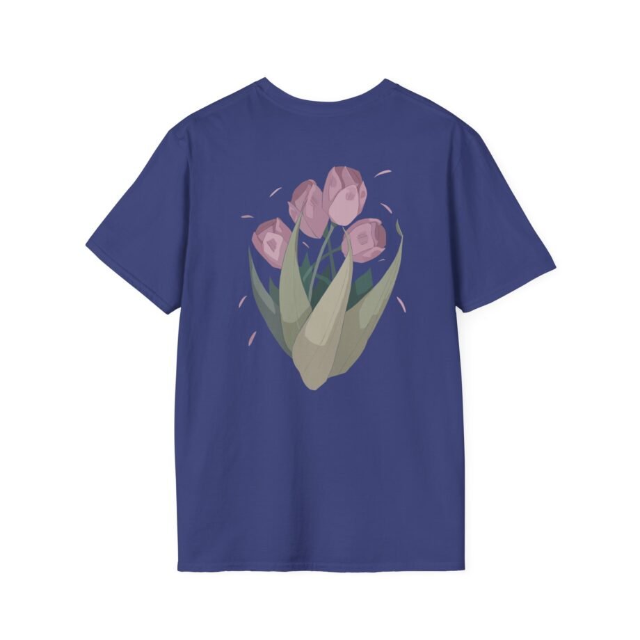 Guqqie Pink Tulip Unisex Softstyle T-Shirt