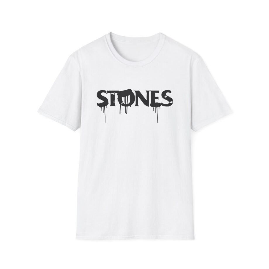RS Paint It Black Drip Unisex Softstyle T-Shirt