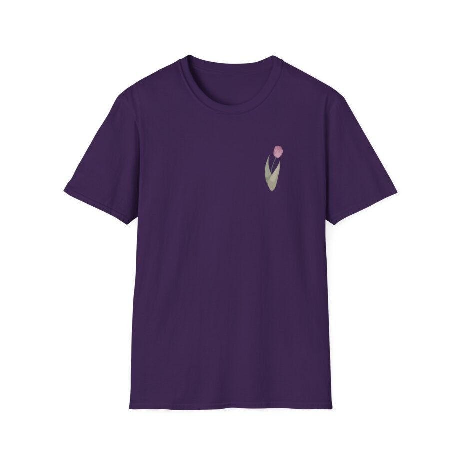 Guqqie Pink Tulip Unisex Softstyle T-Shirt
