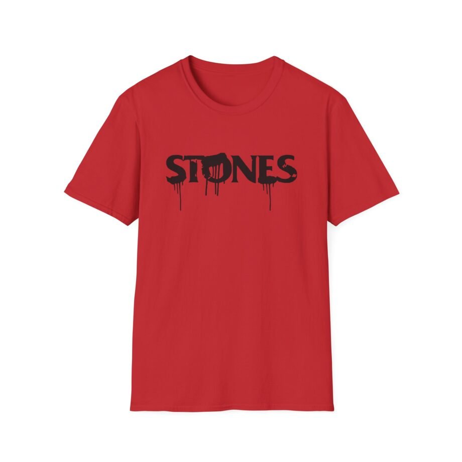 RS Paint It Black Drip Unisex Softstyle T-Shirt