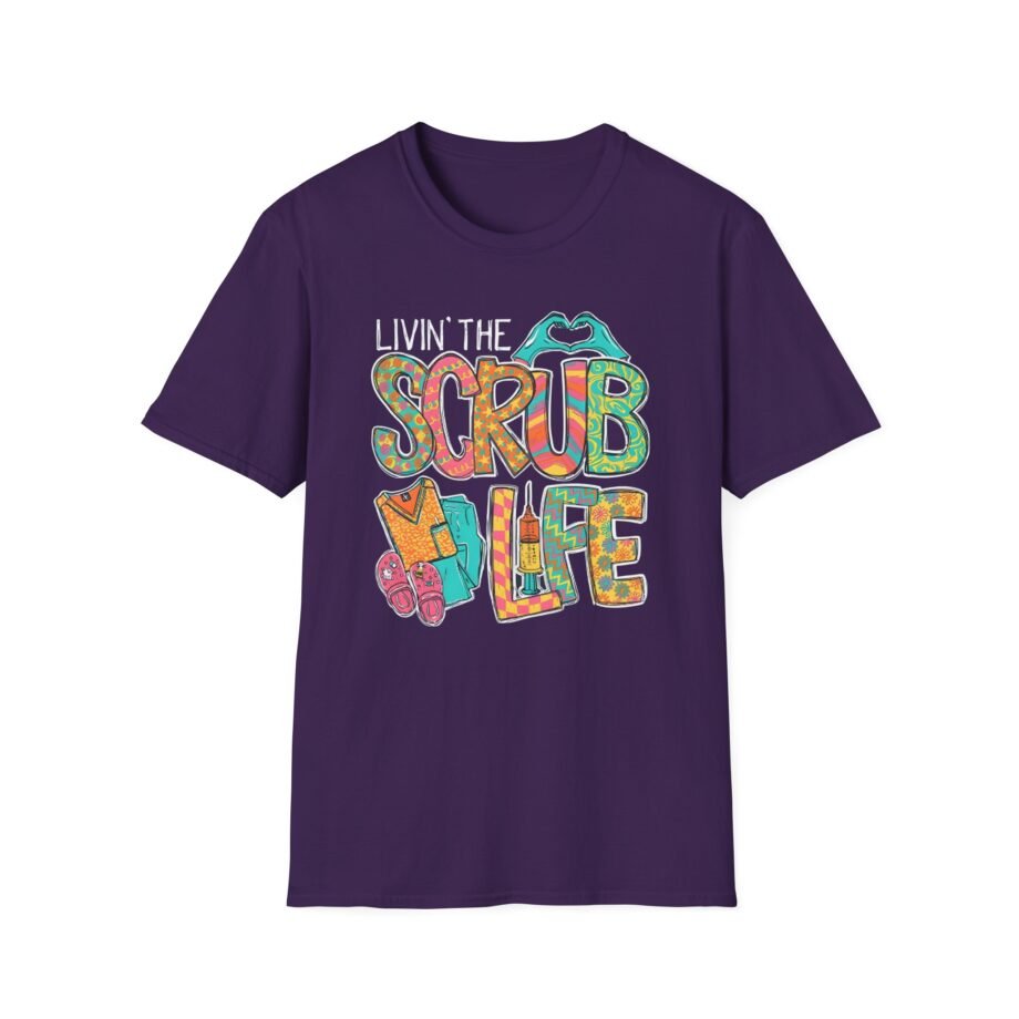 Scrub Life Nurse Unisex Softstyle T-shirt