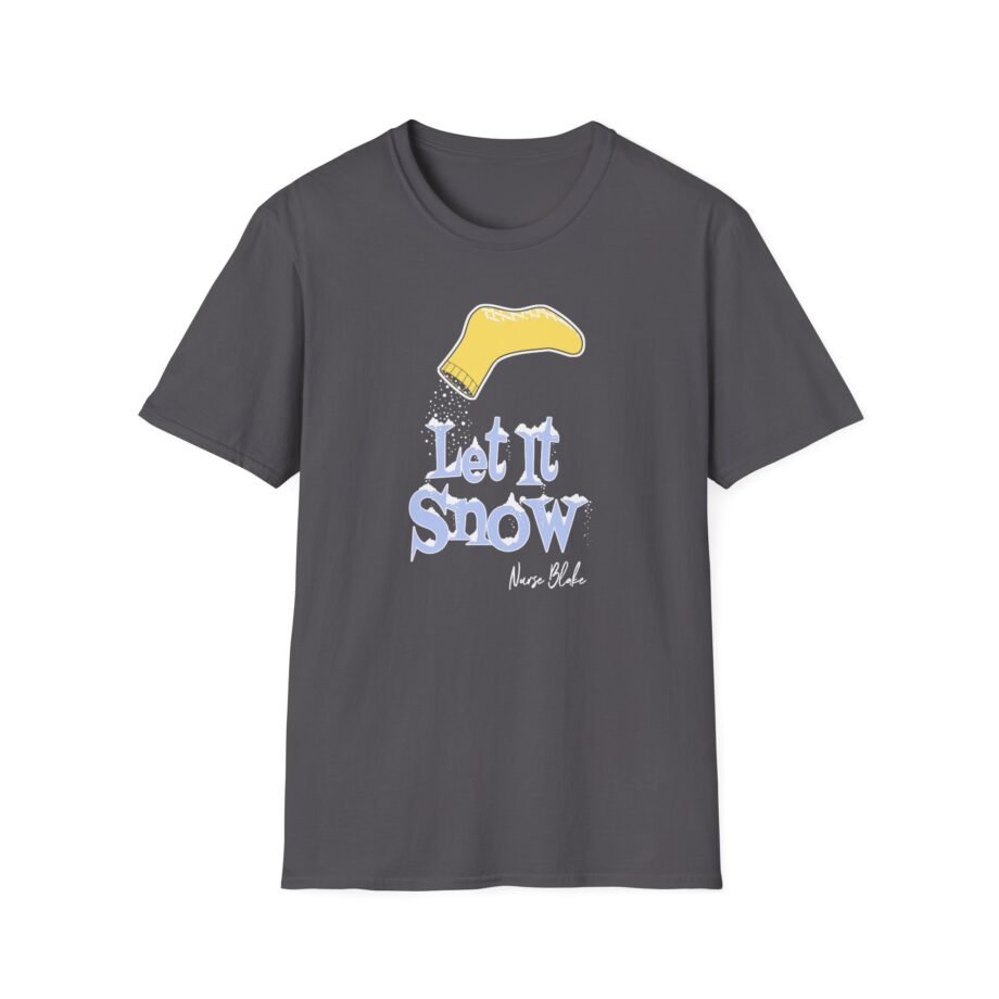 Nurse Let It Snow Unisex Softstyle T-shirt